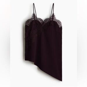 H&M Asymmetrical Lace Top